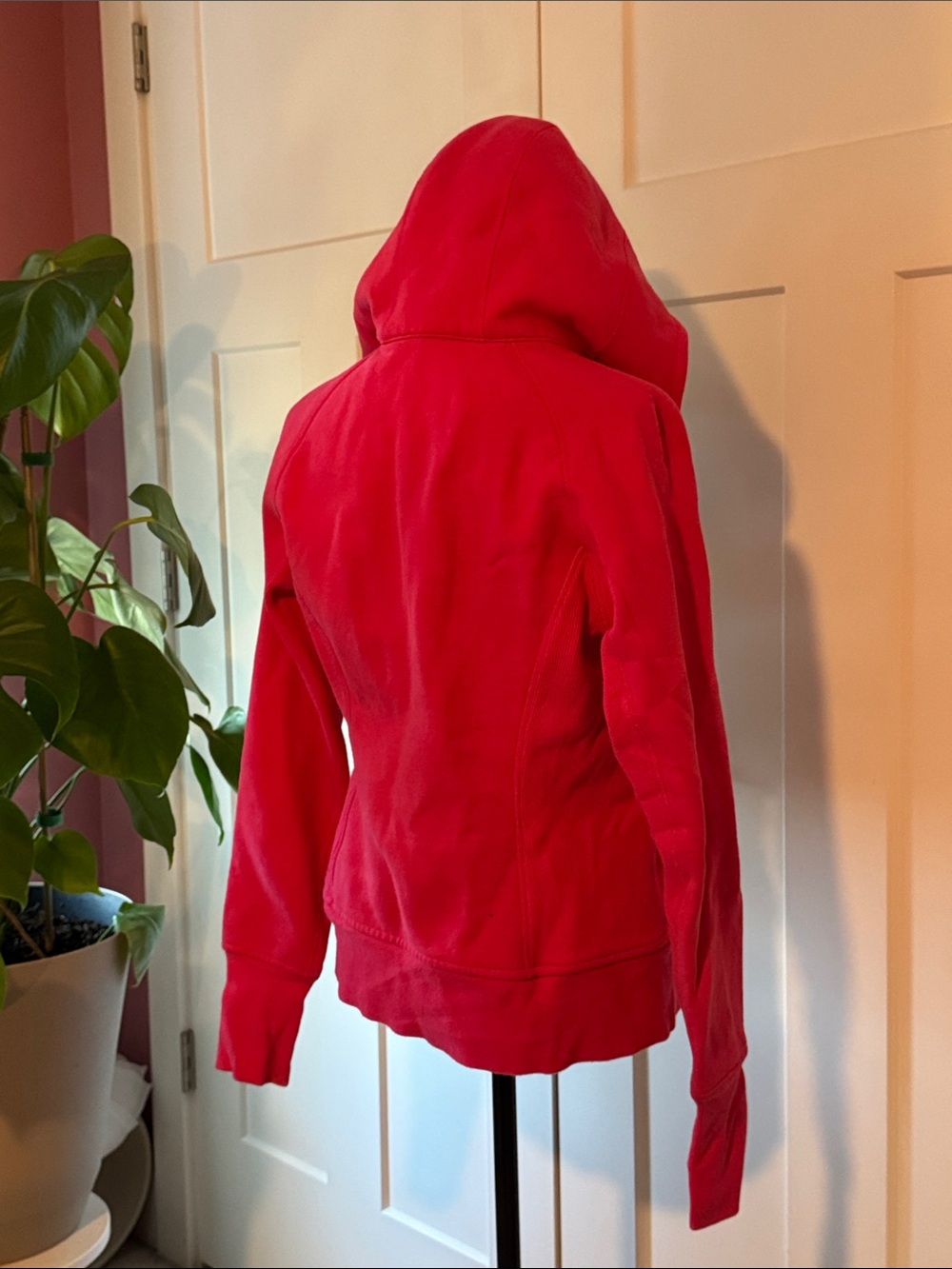 lululemon athletica Red Hooded Jacket with Logo - Picture 2 of 4